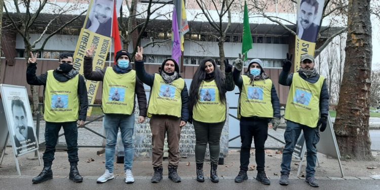 Çalakiya ‘Nobeda Azadiyê Ciwanên Ewropayê dewr girtin