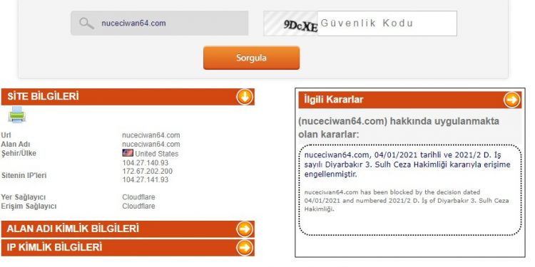 Dadgehên faşista nikarin pêşiya me bigrin: nuceciwan65.com di weşanê de ye