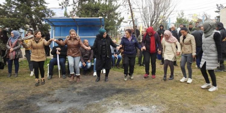 Ciwanên Şoreşger ên Qamişloyê çalakiya xwe didomînin