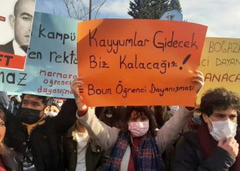 Xwendekarên Bogazîçiyê: ‘Em welatê ku bi qeyûman tê birêvebirin qebûl nakin’