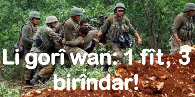 LEZGÎN – Licê de şer: Leşkerekî Tirka mir, 3 birîndar