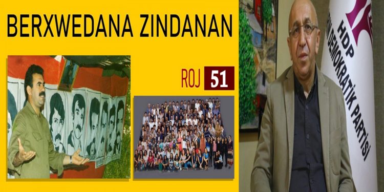 Greva birçîbûnê di roja 51’an de ye