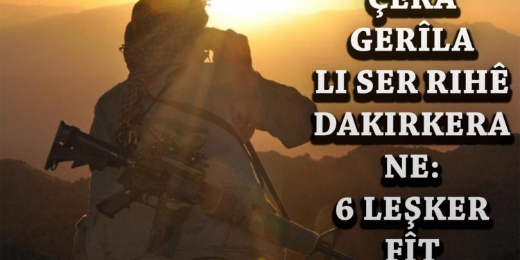 LEZGÎN – HPG’ê li Şemzînanê 6 leşkerên dagirker ceza kir