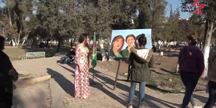 YJC’ê li Qamişlo pêşangehek wêneyan vekirin