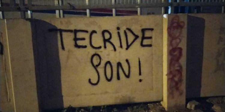 Jinên Ciwan Mersînê li dijî tecrîtê xebatên nivîsandinê kirin