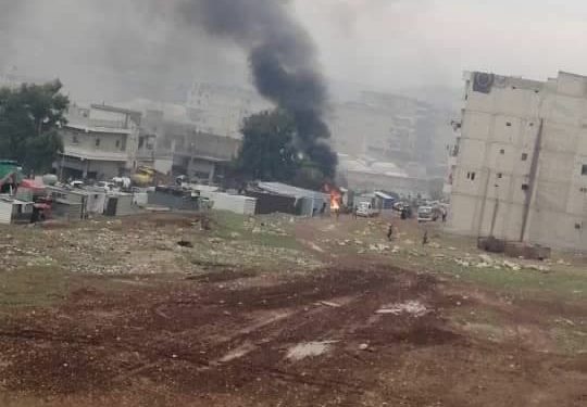 LEZGÎN – Efrînê de teqîneke mezin