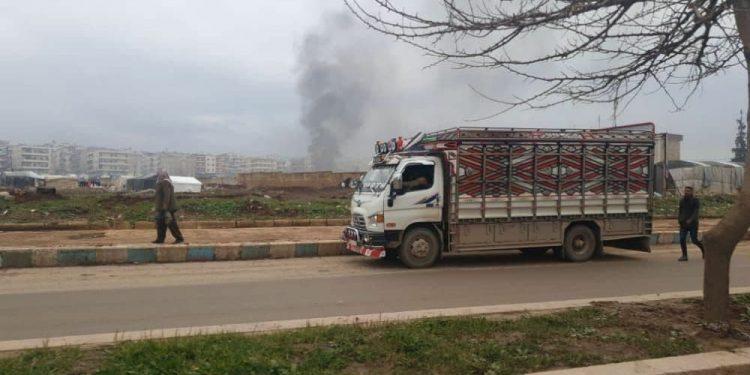 LEZGÎN – Efrînê de teqîneke mezin