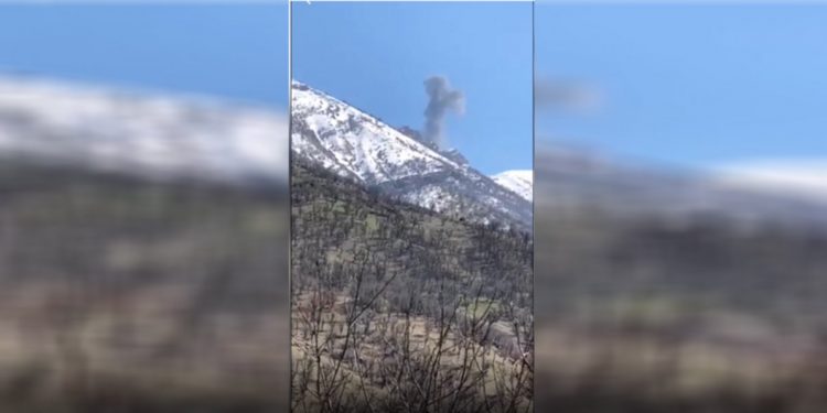 LEZGÎN- Binarê Qendîlê hate bombebarankirin