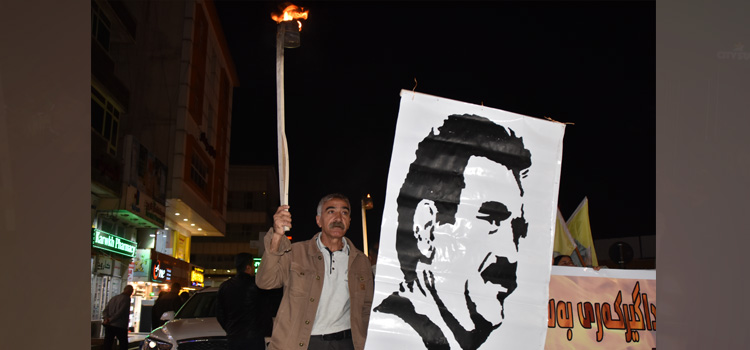 Ciwanên Başûr dijî dagirkeriyê meşiyan: Em ê rê nedin xaka Kurdistanê were dagirkirin