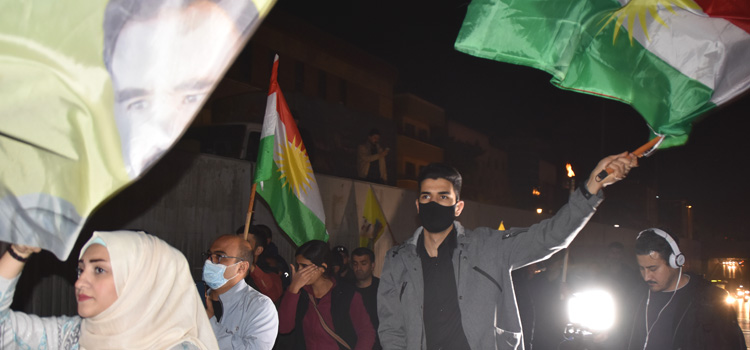 Ciwanên Başûr dijî dagirkeriyê meşiyan: Em ê rê nedin xaka Kurdistanê were dagirkirin