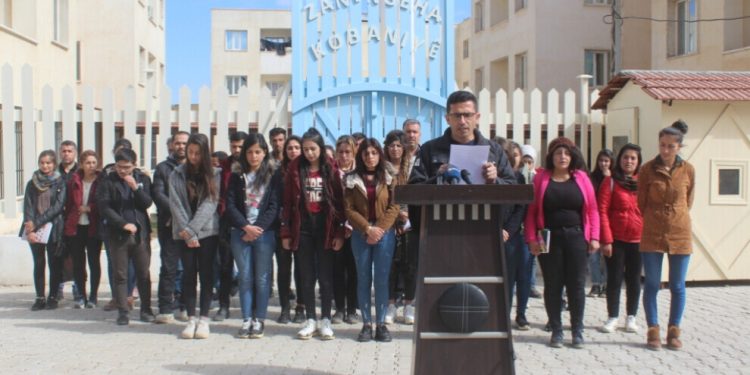 Zanîngeha Kobanê li xwedî zimanê dayikê derdikeve