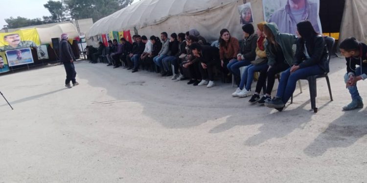 Ciwanên Kobanê li dijî komployê kon vedan