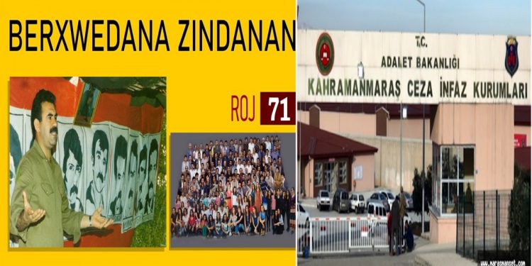 Girtîgeha Mereşê îşkence heye – Berxwedan didome