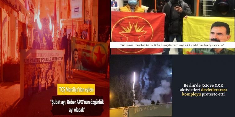 Ciwanên Kurd Ewropayê li dijî komployê daketin qada