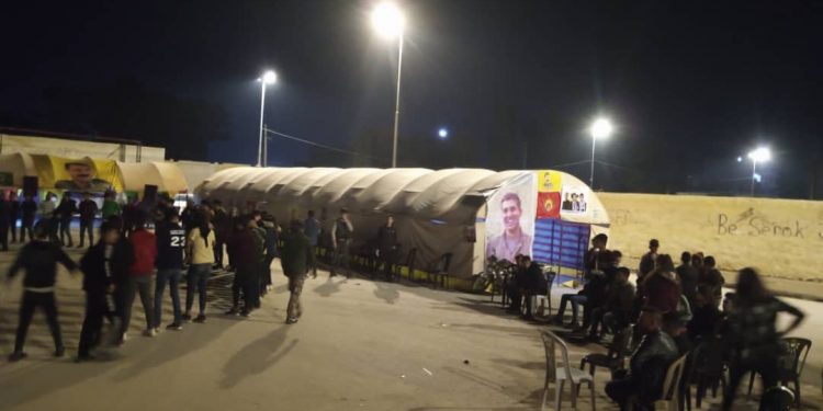 Ciwanên Kobanê çalakiya konvedanê ya li dijî komployê qedand