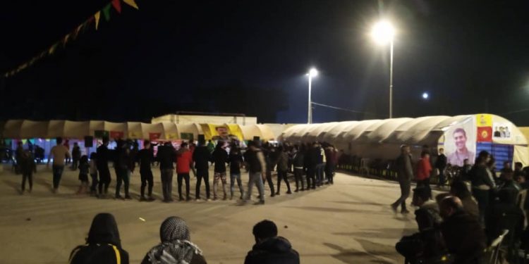 Ciwanên Kobanê çalakiya konvedanê ya li dijî komployê qedand