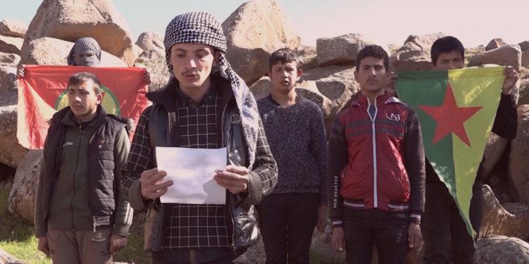 Ciwanên Ereb ref bi ref tevlî gerîla dibin: “PKK Partiya Gelan e”