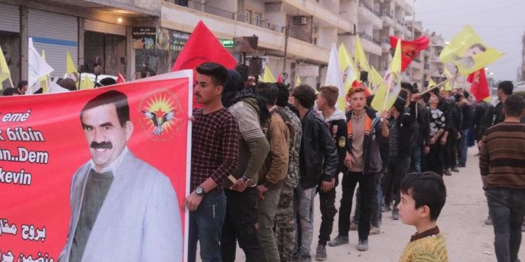 Tevgera Ciwanên Şoreşger li Şehba û Kobanê li dijî komployê meşiyan