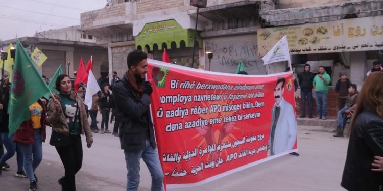 Tevgera Ciwanên Şoreşger li Şehba û Kobanê li dijî komployê meşiyan