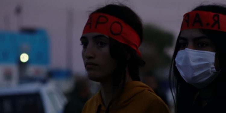 Ciwanên Şengalê li dijî komplo û êrişên li ser Garê meşiyan