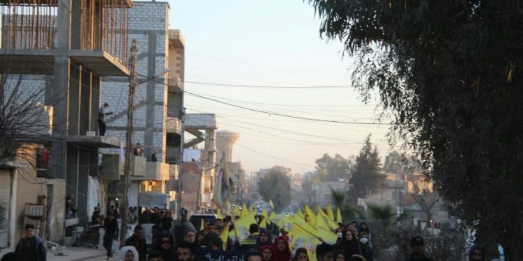 Kona Hesekê ya ku Ciwana danî bû îro bi meşekî ve bi dawî bû
