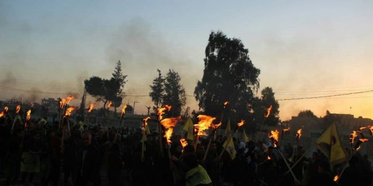 Kona Hesekê ya ku Ciwana danî bû îro bi meşekî ve bi dawî bû