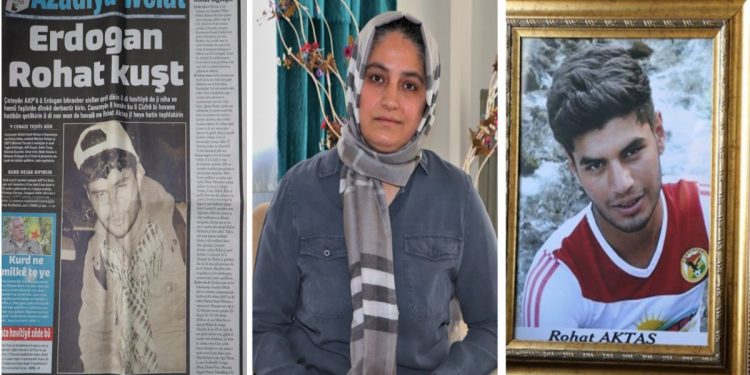 Dayika Rohat Aktaş: Vê erdnîgariyê bi hêsirên çavên dayikan hatiye avdan