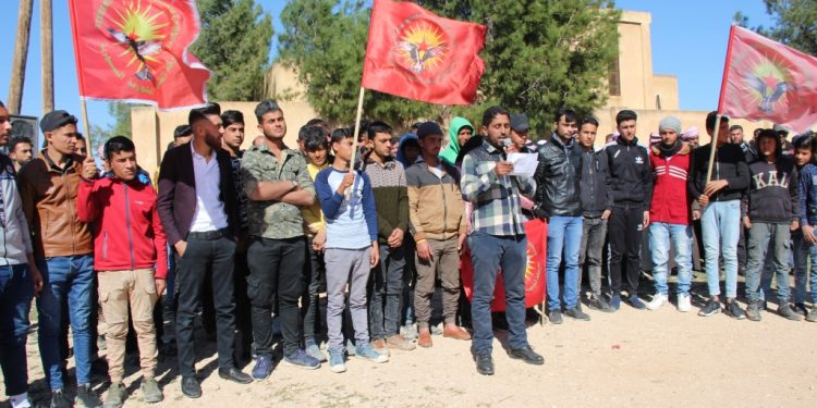 Ciwanên Minbicê hişyarî dan dewleta Tirk