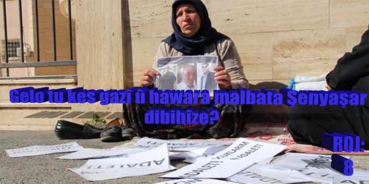 Dayîka Emîne Şenyaşar li dijî edaleta Tirka ji berxwe dide