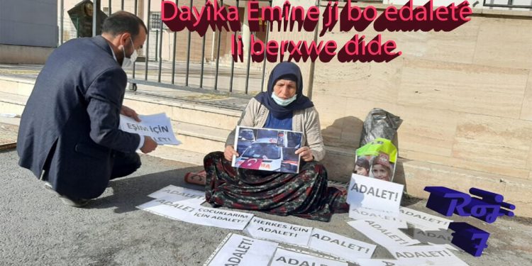 Dayîka Emîne Nobeta Edaletê didomîne: Roj – 7