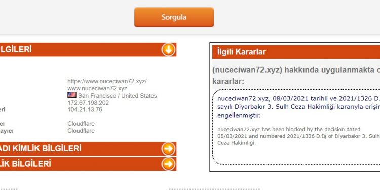 Derdê dadgehên tirkan Ajansa me ye: www.nuceciwan73.xyz di weşanê de ye!