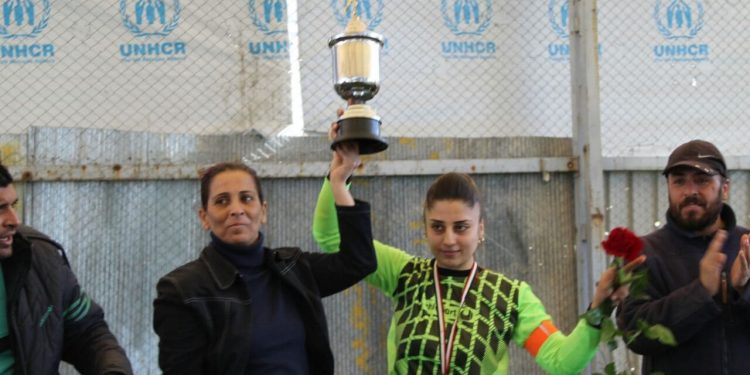 Jinên Ciwan li Helebê bi wesîleya 8’ê Adarê Aktîvîteya Futbolê pêk anîn