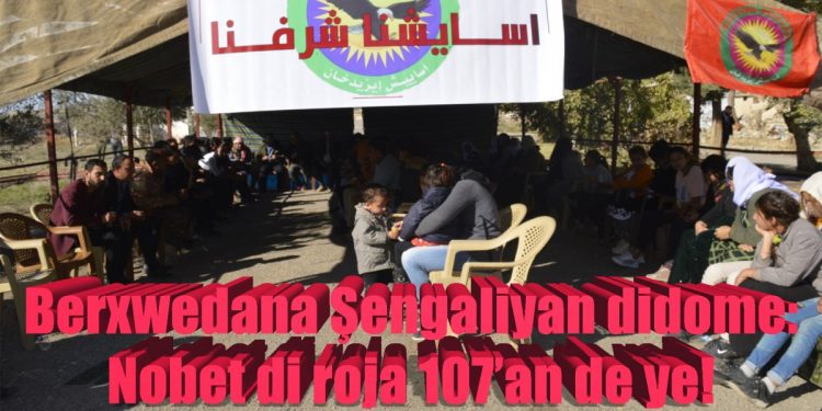 Berxwedana Gel ya ji bo Asayîşê di roja 107’an de ye