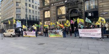 Êrişên dagirkeriya Tirk li seranserê Ewropayê tê protesto kirin