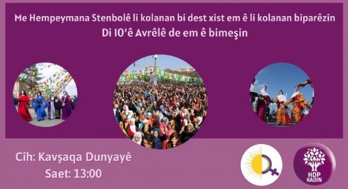 Jin dê ji bo Peymana Stenbolê bimeşin