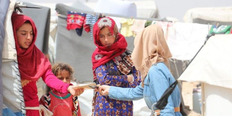 Jinên Ciwan ên Tebqayê belavokên Parastina Cewherî belav kirin