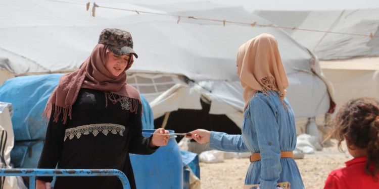 Jinên Ciwan ên Tebqayê belavokên Parastina Cewherî belav kirin