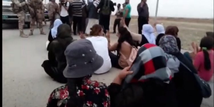 Şengaliyan rêya dagirkeriya Iraqê girt