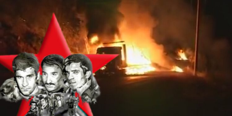 HBDH’ê TIR’a AKP’ îyekî şewitand