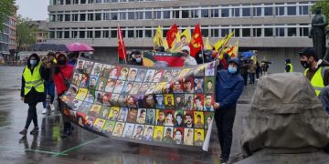 Li Zurîhê ciwanan şehîdên Meha Gulanê bibîr anîn