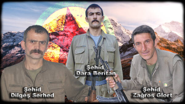 HPG’ê nasnameya 4 şehîdên Duhokê parvekir