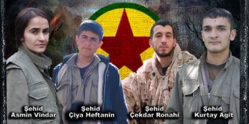 HPG’ê nasnameya 4 şehîdan parvekir