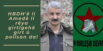 HBDH’ê li Amedê li rêya girtîgehê girt û polîsan da!