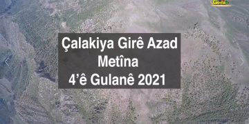 LEZGÎN – Gerilla TV dîmenên çalakiya Girê Azad parvekir