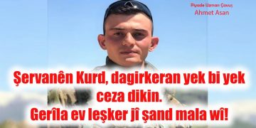 Kuştiyên xwe yek bi yek parvedikin!