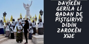 Dayîkên Gerîla li qadan de piştgiriyê didin zarokên xwe