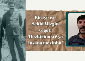 TAYBET – Birayê wê Şehmus Aydin behsa Şehîd Mizgîn kir