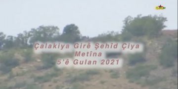 Dîmenên çalakiya YJA Starê ya li Metînayê hat parvekirin