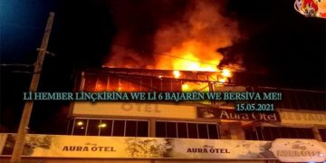 Zarokên Agir li dijî lîncê şewitand