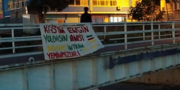 Ciwanên Welatparêz Şehîd Kasım Engin li Stenbolê bibîr anîn